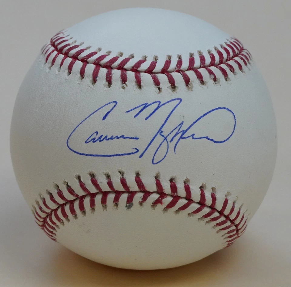 Cameron Maybin Firmado Grandes Ligas Béisbol PSA/DNA CERTIFICADO DE AUTENTICIDAD Yankees 2017 Astros Automático Foto 1 de 4