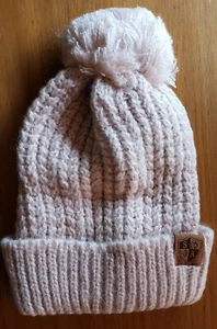 STREAKER BLUSH POM BEANIE Winter Hat Snow Ski Cap - Picture 1 of 1