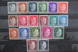 Stamps Germany OVP UKRAINE Mi 1-18 Set 1941 WWII 3rd Reich Hitler Occupation MNH - Picture 1 of 1