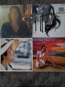 FOUR 70'S JOAN BAEZ VINTAGE VINYL RECORD ALBUMS FEATURING BEST OF - Picture 1 of 10