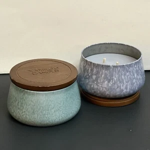 Yankee Candle OUTDOOR COLLECTION 10 oz FRESH RAIN or SPARKLING LEMONGRASS - Picture 1 of 20