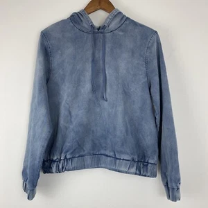 Mustard Seed size Small Women’s Blue Pullover Sweatshirt Hoodie - Picture 1 of 10