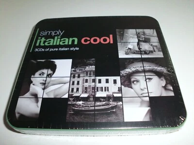  Simply Italian Cool - 3er CD Steelbox  - CD - OVP - Bild 1 von 2