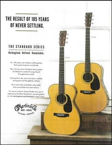Martin Standard 00-28 y HD-28 guitarra acústica anuncio 185 aniversario - Imagen 1 de 3