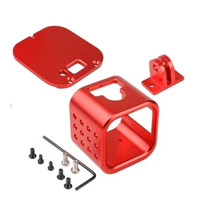 Red Aluminum Alloy Protective Frame Case Cover for GoPro Hero 4 / 5 Session l - Picture 1 of 7