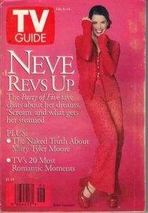 TV Guide February 8 - 14, 1997 NEVE CAMPBELL Cover - Picture 1 of 1