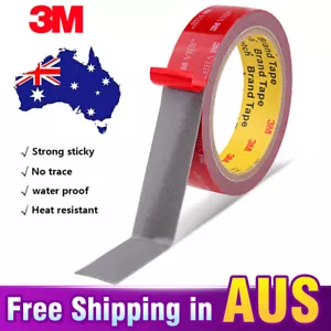 Vehicle 3M Strong Permanent Double Sided Super Sticky Versatile Roll Tape Craft - Picture 1 of 10