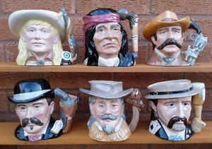 ROYAL DOULTON “THE WILD WEST COLLECTION” - SELECTION OF CHARACTER JUGS. - Picture 1 of 75