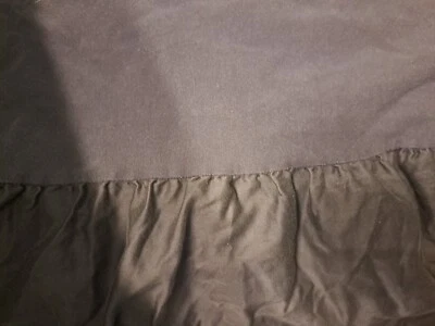 Lençol Sealy Comfort, superior ajustado e plano cinza azulado escuro ajuste perfeito queen - Imagem 1 de 4