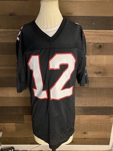 Atlantic Falcons Jersey Vintage Chris Chandler Champion Football Made in USA Lg - Picture 1 of 5