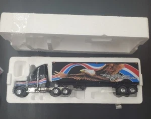 KENWORTH HARLEY DAVIDSON 18 WHEELER SEMI TRUCK MATCHBOX COLLECTIBLE - Picture 1 of 3