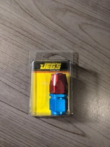 JEGS 100003 Straight Max Flow Hose End -10 - Picture 1 of 2