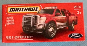 Matchbox Power Grabs Ford F-550 Super Duty. 2021 - Imagen 1 de 5