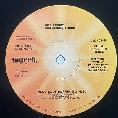 Rock Phil Keaggy - Talk About Suffering / Ain't Got No Myrrh - Image 1 of 2