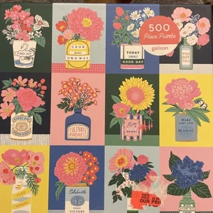 Galison Flower 500-teiliges Puzzle vollständig - Bild 1 von 1