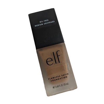 e.l.f. Flawless Satin Finish Foundation Medium Coverage Caramel 450 Neutral - Image 1 of 3