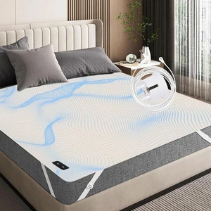 Silber-Erdungsmatte Beige 193x203 cm - Bild 1 von 6