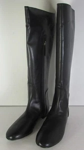 Delman D-Molly Damen-Reiterstiefel aus Leder, schwarzes Kalbleder, US 6 - Bild 1 von 3