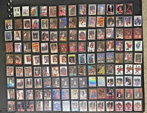 1989'-99' MICHAEL JORDAN COLLECTION- 133 CARDS- ALL CLEAN- 1X RARE MISPRINT CARD - Picture 1 of 10