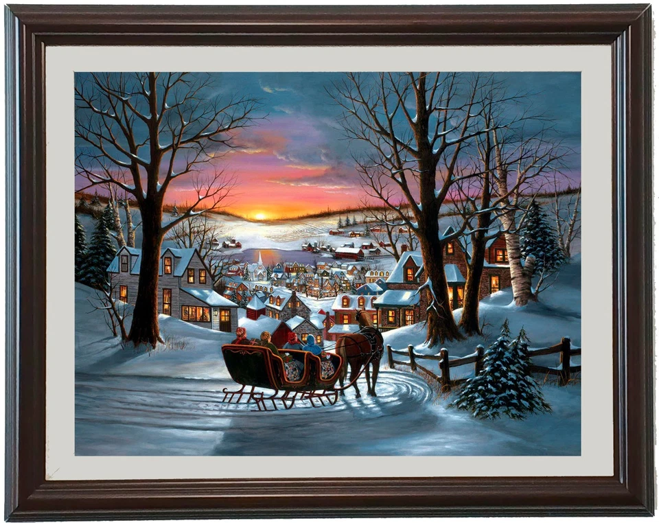 Lienzo “Soon It Will Be Christmas” de H. Hargrove, 16x20 Foto 1 de 1