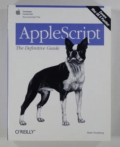 2003 APPLESCRIPT: THE DEFINITIVE GUIDE Matt Neuberg Mac OSX scripting software - Picture 1 of 1