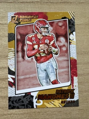 2021 Panini Donruss Gridiron Kings Patrick Mahomes II #GK12 Kansas City Chiefs - Image 1 of 2