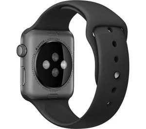 Apple Watch Sports Band Strap - Black Space Gray Sport Pin MJ4N2ZM/A 42mm - Picture 1 of 2