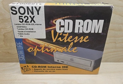 CD ROM PLAYER IDE INTERNAL CREATIVE 52X - With Sony Box - Image 1 of 4