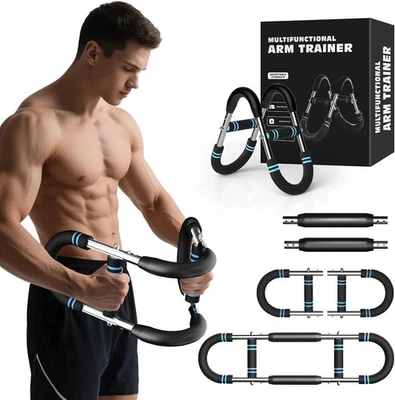 BRANDED Saker Twister Arm Trainer, PowerTwist Arm Trainer, Adjustable Forearm Strengthen