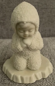 Dept 56 Snowbabies Now I Lay Me Down to Sleep Porcelain Figurine Angel Praying - Picture 1 of 3