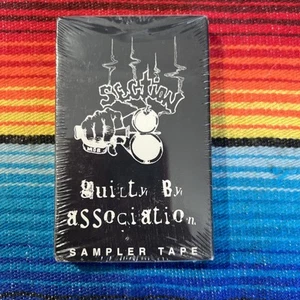 NEW Section 8 Guilty By Association Cassette Tape Sampler SEALED Dark City Rec. - Picture 1 of 4