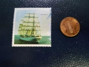 Statek-muzeum "Dar Pomorza" 2009 Union Des Comores Lochmarke - Bild 1 von 1