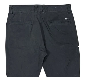 Salty Crew Deckhand Chino Pant Slim Straight Fit Workwear Gray Men Size 30 - Picture 1 of 7