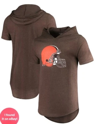 Cleveland Browns NFL Fútbol Para hombres S/S Sudadera con Capucha Tejida Camiseta Talla: S Nueva con Etiquetas $29.99 Foto 1 de 4