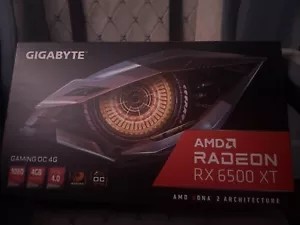 Gigabyte graphics card Radeon rx 6500xt oc - Picture 1 of 4