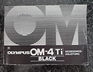 Olympus OM-4 Ti Black   Bedienungsanleitung - Bild 1 von 3