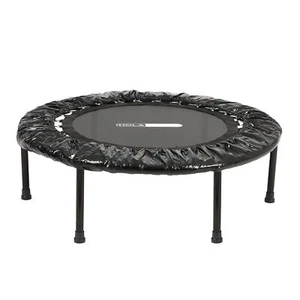 HolaHatha 36 Inch Foldable Mini Trampoline Fitness Rebounder w/Adjustable Handle - Picture 1 of 12