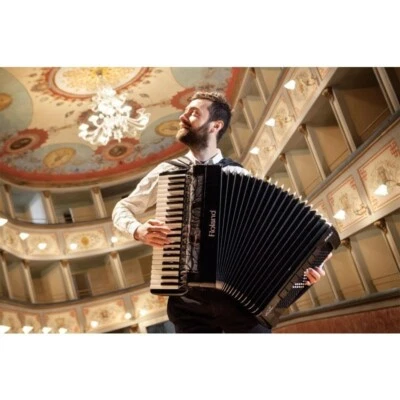 Roland FR-8XB BK Electronic Button Accordion Piano Type Black New Japan - Image 1 of 4