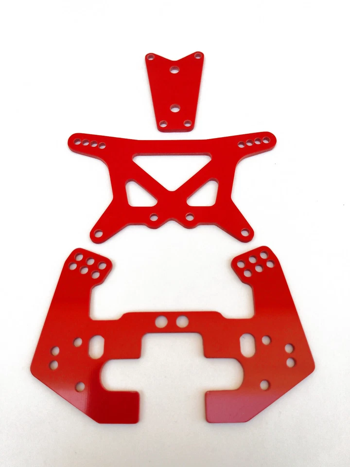 Team Associated RC10 4WD ASC6040 Hot Trick Style Shock Towers Gearbox Brace Set - Image 1 of 1