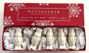 GIANNA ROSE ATELIER FRENCH MILLED SOAPS-NUTCRACKER SET in BOX-CINNAMON/SPICE - Picture 1 of 7