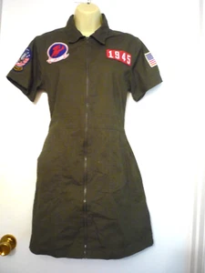 Women Costume TOP GUN DRESS-Cosplay-ADULT MED-SPIRIT - Picture 1 of 9