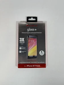 Vidrio protector invisible ZAGG + protección extrema contra impactos y arañazos iPhone 8/7/6s/6 - Imagen 1 de 2