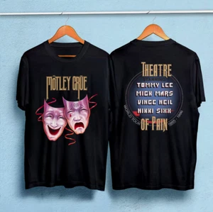 vintage 1985 Motley Crue Theatre of Pain World Tour T-Shirt - Picture 1 of 1