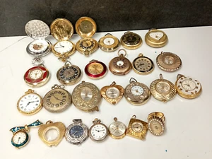 Job Lot Women's Vintage Watch Heads Hand Wind – Spares/Repairs x 25 - Picture 1 of 8