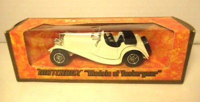 Vintage Matchbox Car Models of Yesteryear Y-1 1936 Jaguar SS-100 38:1 Scale - Image 1 of 4