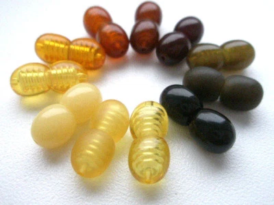 lot - 10 JEWELRY PLASTIC SCREW CLASPS - choose your color - Image 1 of 4