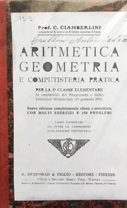 Arithmetik Geometrie und praktische Computertechnik Ciamberlini, C. 1919 - Bild 1 von 1