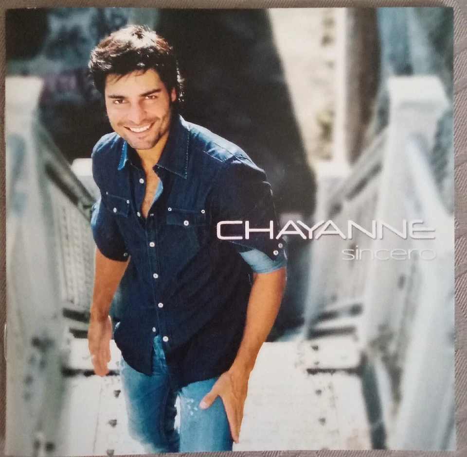 CHAYANNE CD SINCERO 2003 SONY LATIN POP PUERTO RICO Foto 1 de 3