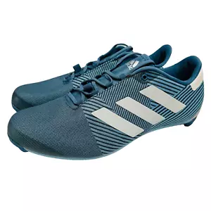 Adidas The Road Cycling Shoes GW5327 Size US7 UK6.5 Blue White Like New - Picture 1 of 14