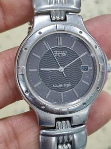 Citizen Eco-Drive solar A119-H08622 Diver 100m Working Needs a battery 38mm - Picture 1 of 7